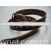 Jean leather belt