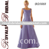 Popular Sleeveless Taffeta Bridesmaid Dress BD3088