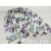 100% polyester printed scarf