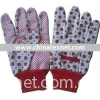 Pvc dots garden gloves ZM601