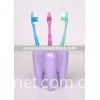 ABS Teeth Shaped Toothbrush Stand or Toothbrush holder (purple)