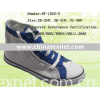 2010 NEW STYLE double mid cut canvas shoes