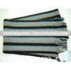 cashmere knitted tricot scarf
