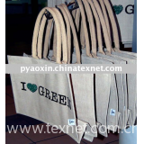 I LOVE GREEN canvas bag(AX_CS001-AX_CS002)