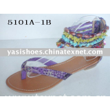 Colourful  and nice design ladies fashion  sandal