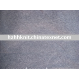 cotton spandex melange rib  fabric