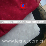 50D jacquad 100% polyester fabric