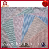 Yarn-dyed seersucker fabric