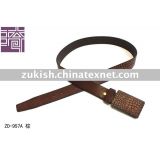 Fashion Brown Genuine Leather Belt