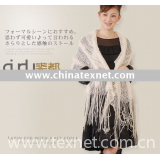 QD-LT8908 rabbit fur shawl