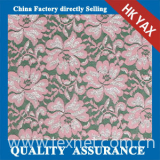 2014 china Popular Rose design metallic lace fabric;china metallic fabric lace wholesales for costume;Metallic Lace Fabric price
