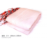 Flat narrow fabric cloth-style Natural Silk Quilt