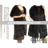 QD-LT8881gb fox  fur shawl