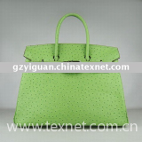 ladies' birkin luxury handbag, ostrich purse