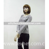 Ladies winter spot knitted pullover
