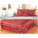taffeta fabric bed cover