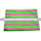 velour printed beach towel