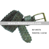 Embossed flower fashion belt RF-09276( women belt, waist belt, ladies fashion belt )