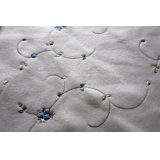 Embroidered Both-side Raised Flannelette