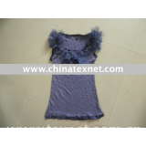 new and charming cotton girl's dress