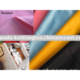 one side brushed sportwear knitted fabric
