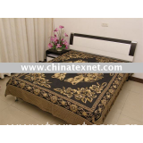 Jacquard cotton blanket,cotton blanket ,home textile,bedding