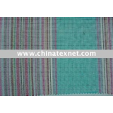 yarn dyed linen cotton blended  fabric