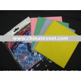 4 color cleaning cloth