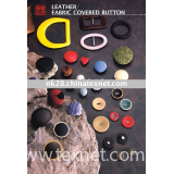 leather/fabric covered button