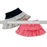 flower cotton lovely baby girl skirts,baby garment