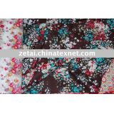 Rayon fabric with small Floral printed