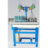 Double heads knitting machine for rope