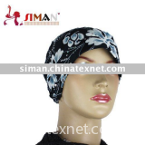printed sequin muslim cap