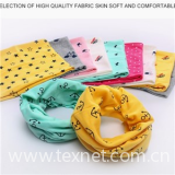 Skin Soft And Comfortable Stretch Fabric Safety Dyed Colorful Baby Boys And Girls Neck Warmer Loop Scarves