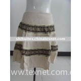 100%cotton corduroy A-line skirt