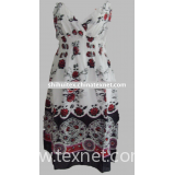 100%Cotton Voile printed dress