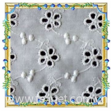 all over eyelet embroidery fabrics