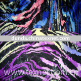 100% Polyester Knit Printed Fabric