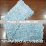 winter feather yarn scarf