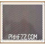 pencil size round hole poly mesh fabric