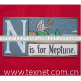home decor ''N is for neptune'' wooden  wall decor