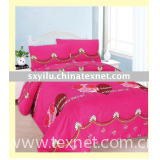 polyester printed bedsheet set