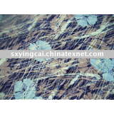 printed knitted  fabric