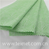 100% Cotton Green Jacquard Shirting Fabric