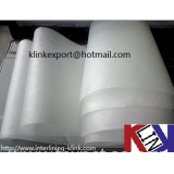 Non woven coated polyester fusible Interlining