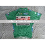 green cervelo cycling clothing, cycling suit, bicycle wear, bike wear