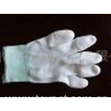 nylon glove top pu coated