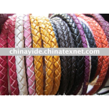 4MM braided leather cord