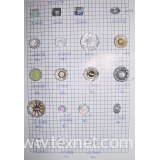 Transparent acrylic button Item No.CTT0074-0089