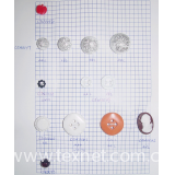Nylon button Item No.CTN0036-0043